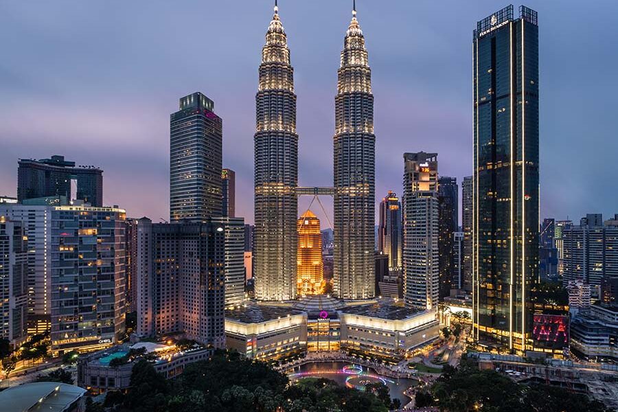 KLCC view