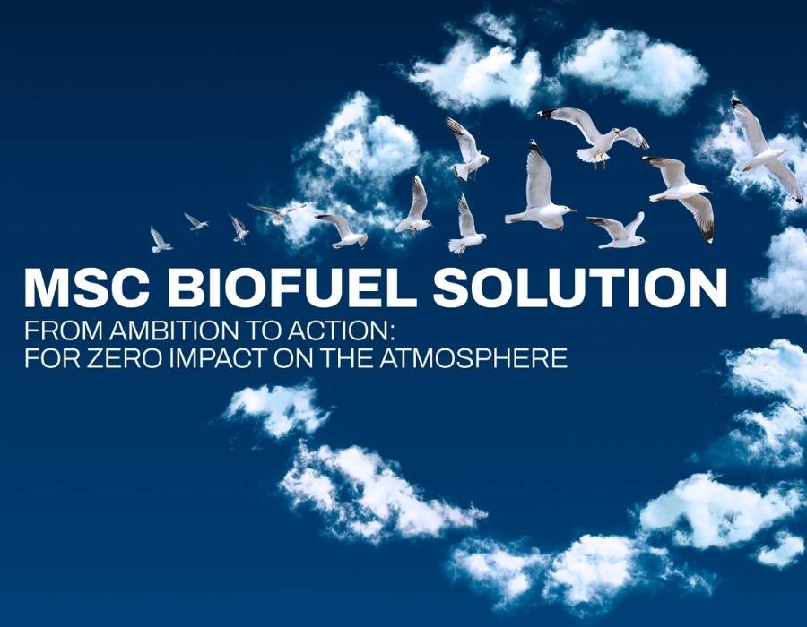 MSC promotes biofuel bunker use through carbon insetting programme 28 MSC Biofuel Solution