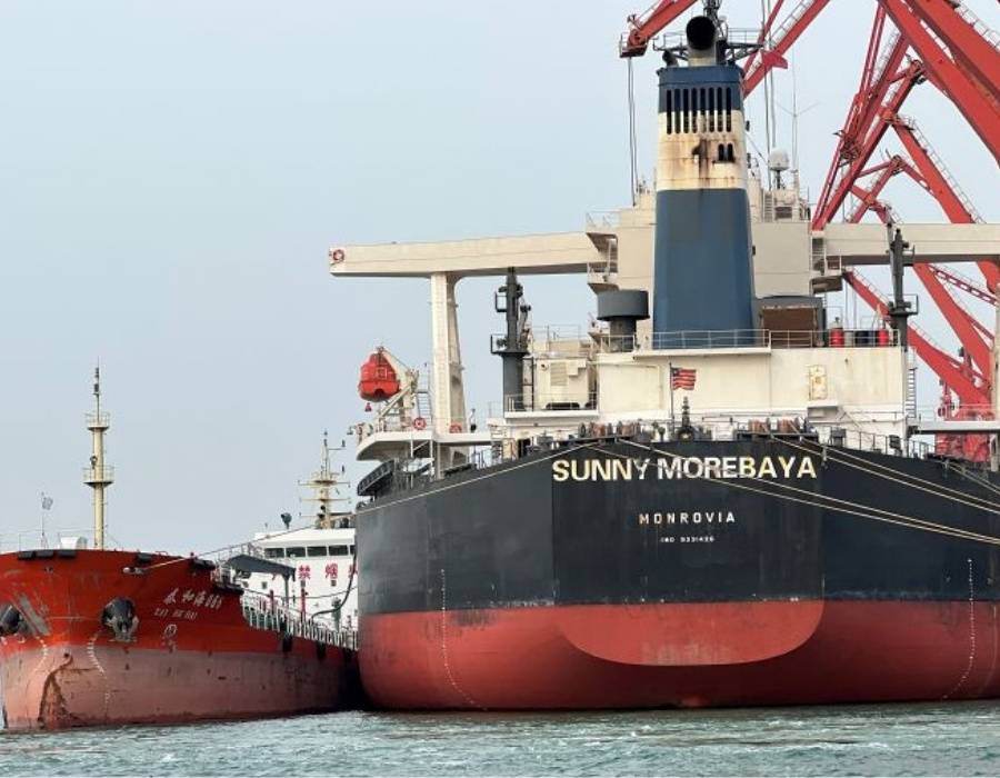 Huangdao Customs records bonded bunker sales of 1.11 million mt at Qingdao to date 26 sunny morebaya