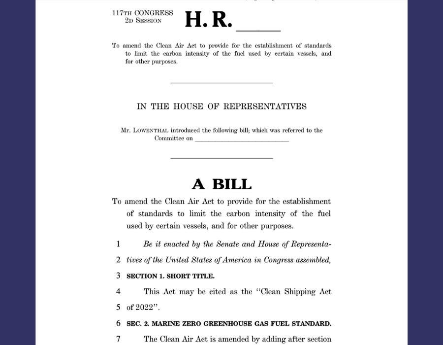 US Congressman introduces Bill to reduce pollution in maritime shipping industry 28 post 53663