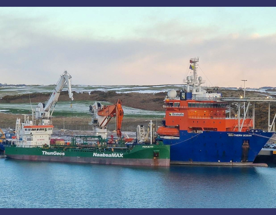 Geos Group completes bunkering operation of “Southern Ocean” at Aberdeen South Harbour 26 ThunGeos