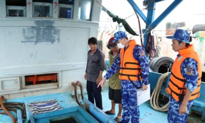 vietnam tg 91387 ts arrested over 30000 litres of unknown origin diesel oil