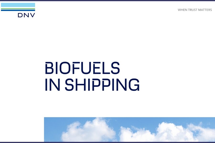 DNV Biofuels In Shipping