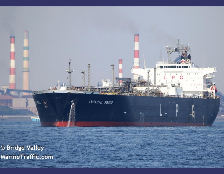 Astomos and INPEX complete Middle East’s first ever biofuel bunkering to VLGC 26 Lycaste Peace 2