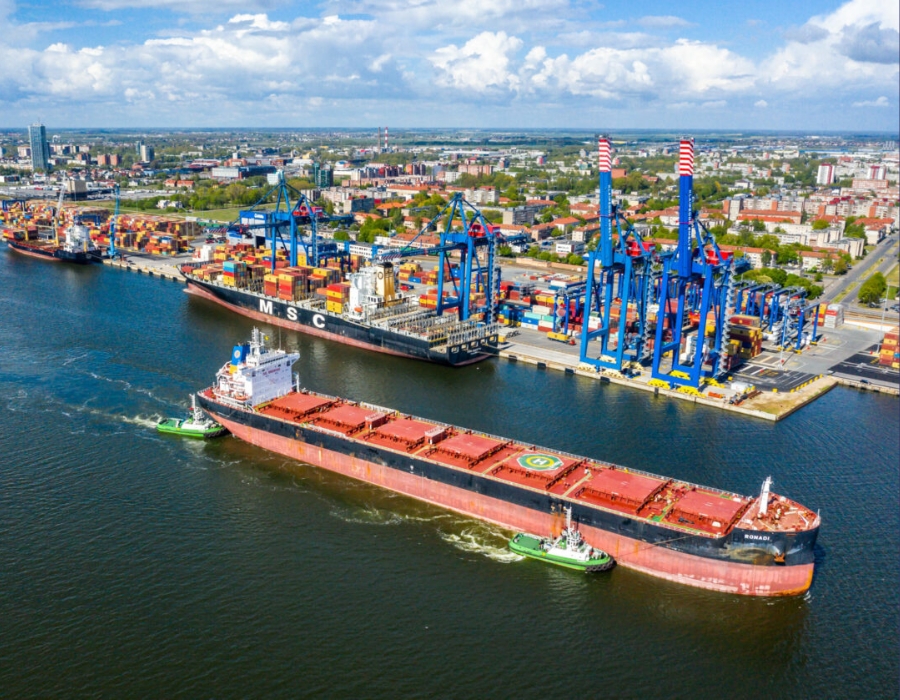 Proman to assist Port of Klaipeda on methanol bunkering with fuel systems 28 Proman Port Klaipeda