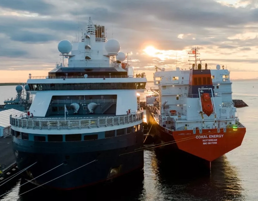 Gasum carries out first ever LNG bunkering operation in Iceland 28 coral energy
