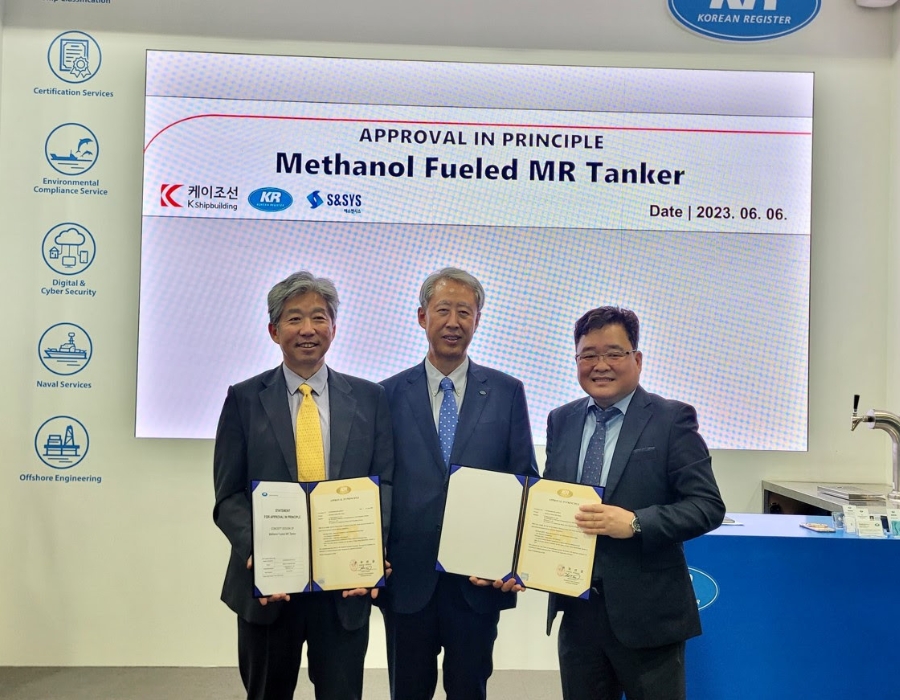 Korean Register issues AiP for methanol-fuelled MR tanker 26 post 56459