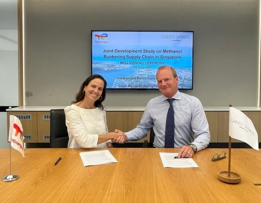 Singapore: TotalEnergies Marine Fuels, Green Marine to study methanol bunkering supply chain 28 post 56612