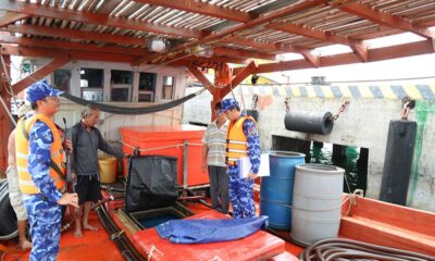 feature vietnam coast guard arrests fishing vessel over 25000 litres of illegal diesel oil