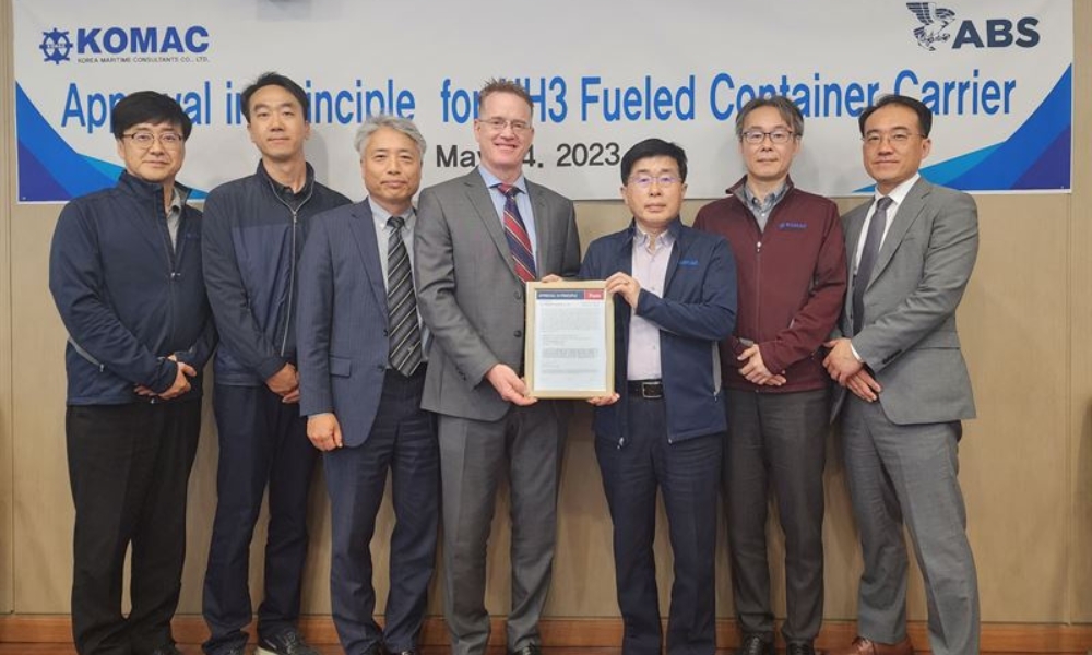 ABS awards AiP to Korea Maritime Consultants for new ammonia-fuelled container ship 28 post 56764
