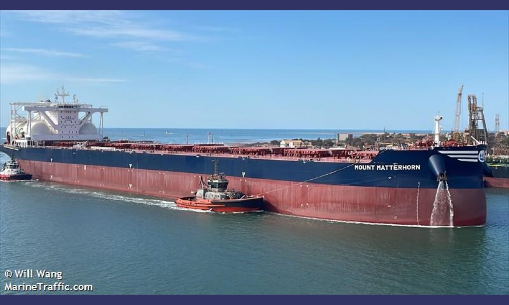 Himalaya Shipping bulk carrier duo supplied with LNG bunker fuel in Singapore 28 Mount Matterhorn