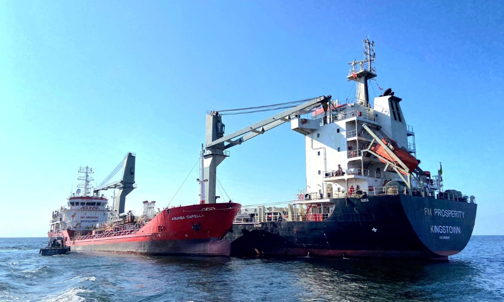 Agunsa extends bunkering service to northern Chile with first MGO bunker delivery 28 agunsa capella