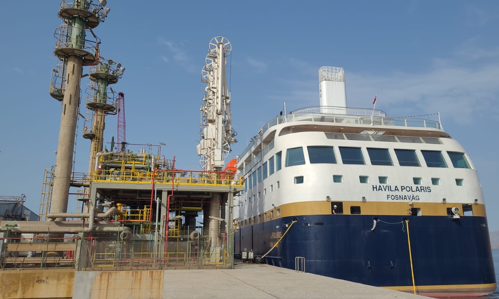 Molgas Group, Havyla Kystruten complete double maiden LNG bunkering ops for newbuilds 28 havila polaris