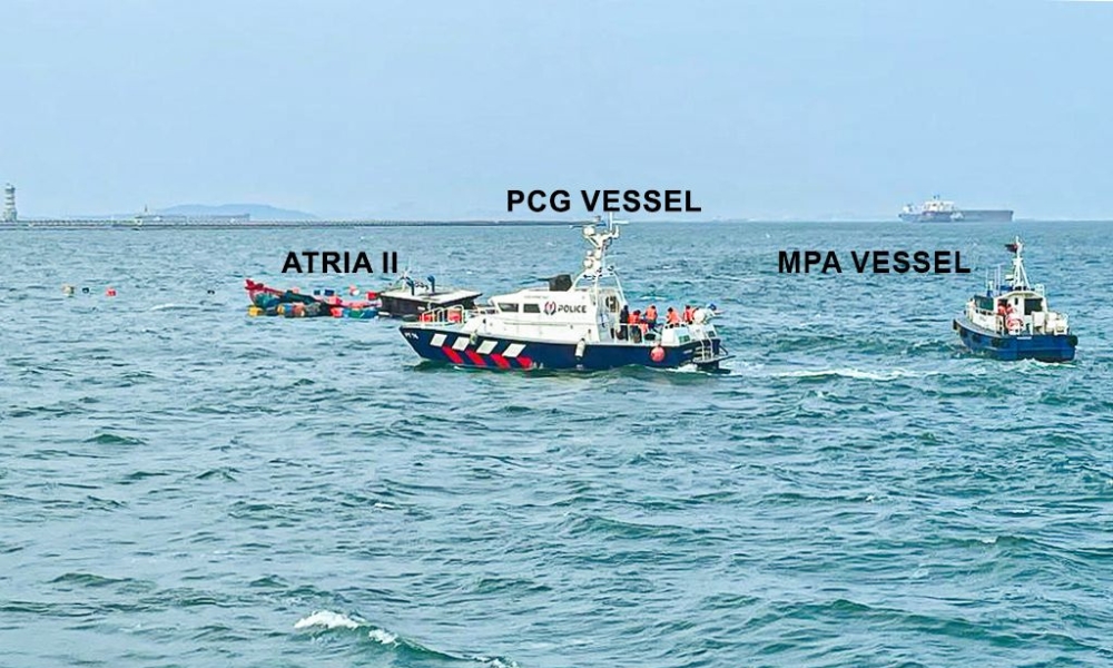 Singapore: No oil spill observed from partially submerged vessel near Changi, says MPA 26 post 56956
