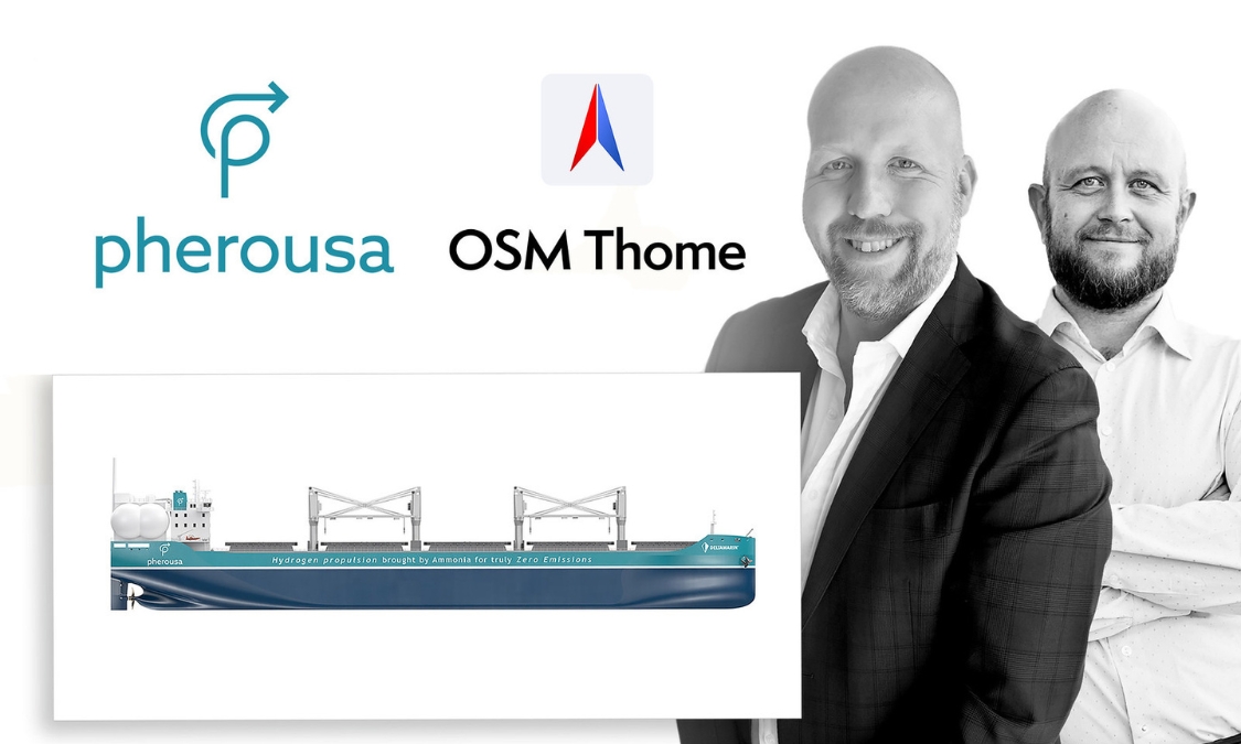 OSM Thome, Pherousa Green Shipping enter LoI for ammonia-fuelled Ultramax newbuilds 28 post 57000