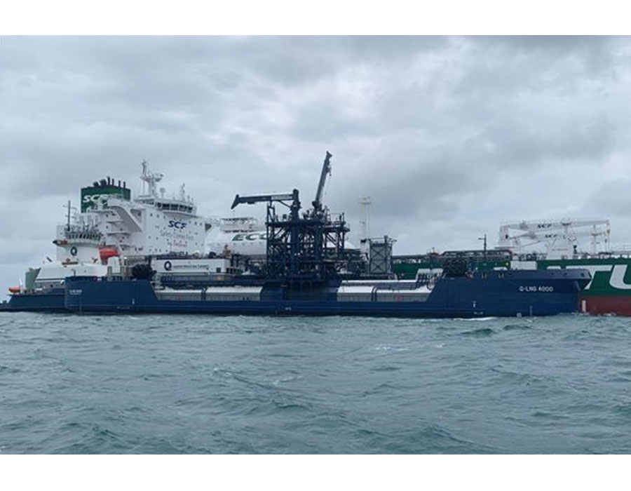 ‘Green Funnel’ project celebrates 150th LNG bunkering op between SCF Group and Shell 28 1 1