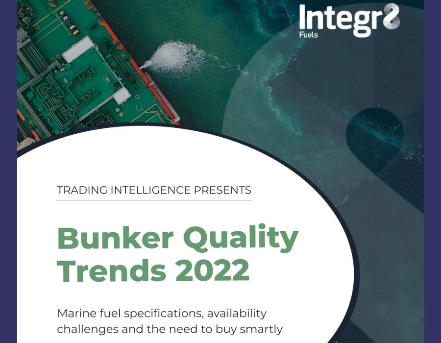Integr8 Fuels publishes its first Bunker Quality Trends Report 28 Integr8 Fuels publishes first Bunker Quality Trends Report