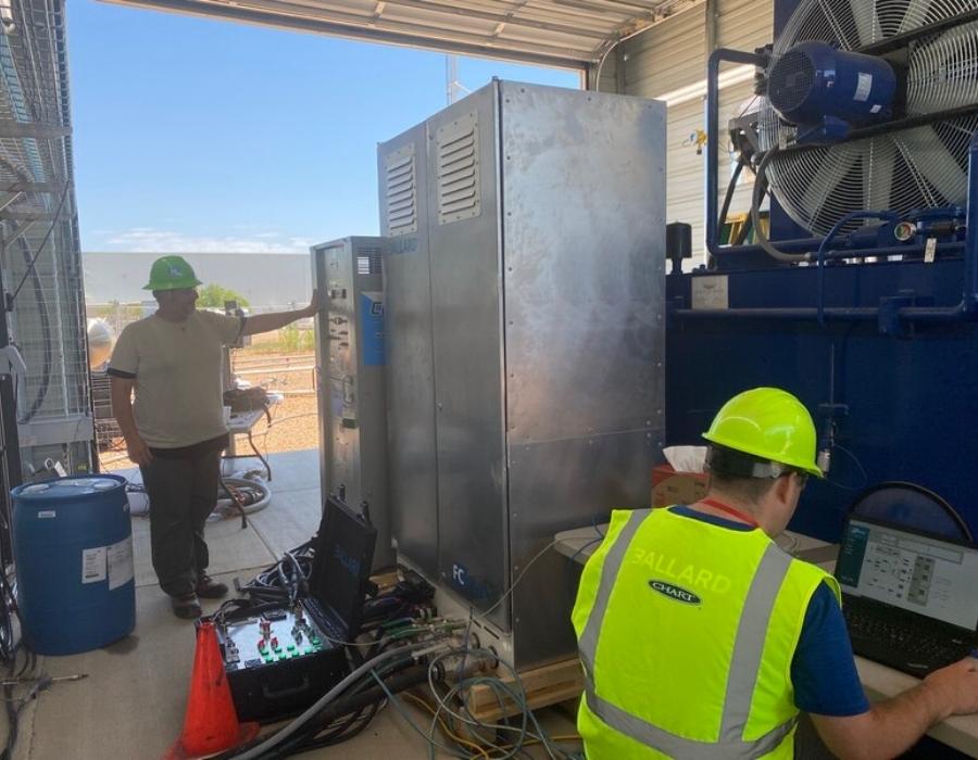 Ballard and partners complete demo of marine fuel cells powered by liquid hydrogen 26 182