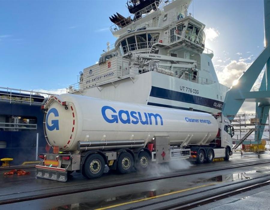 Gasum completes LBG bunkering of Island Offshore’s “Island Contender”