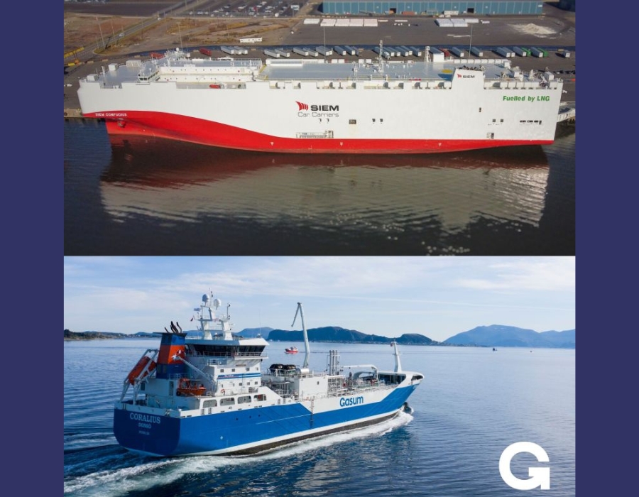 Gasum successfully completes LNG bunkering op of Siem Car Carriers vessel “Siem Confucius” 26 187 1 1