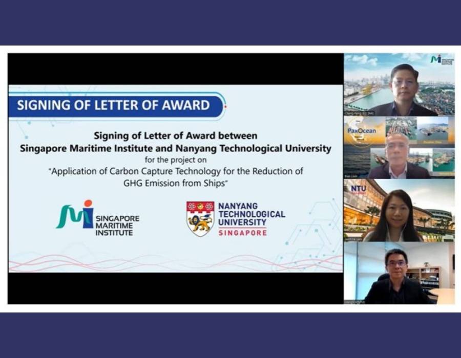 Singapore: SMI awards maritime GHG reduction project to Nanyang Technological University 26 2 13