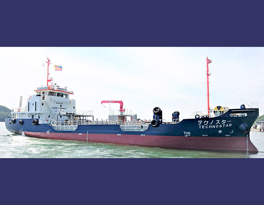 MOL Group bunkering vessel “Techno Star” successfully operates on biodiesel fuel 28 220209b