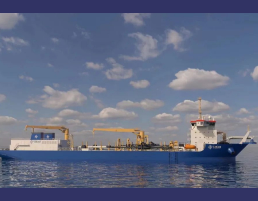 CSSC begins construction of China’s first LNG DF trailing suction hopper dredger 26 230