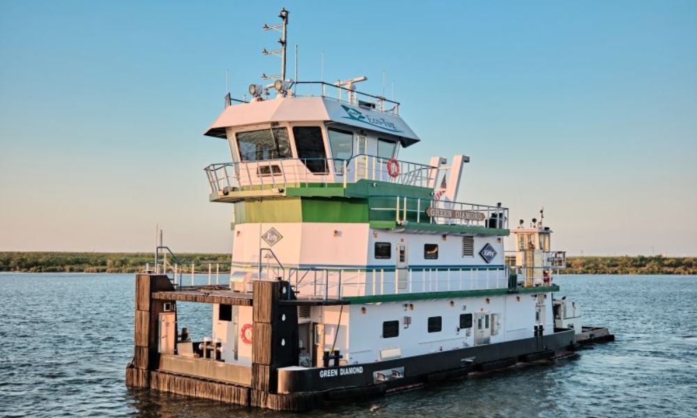 Kirby Inland Marine christens first plug-in hybrid electric inland towing vessel in US