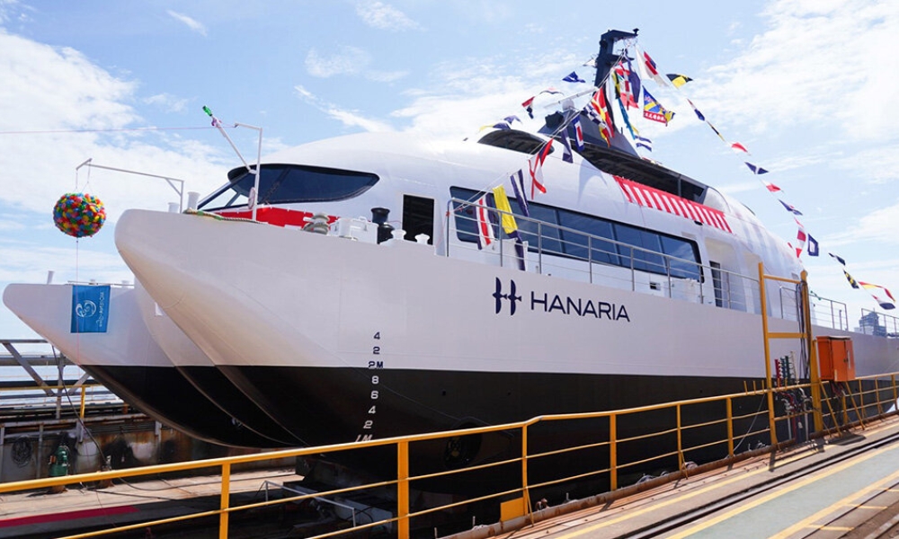 Japan: MOL launches Japan’s first hydrogen, biofuel hybrid passenger vessel 26 245 2