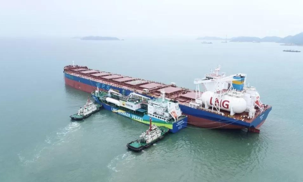 China: Zhoushan Port achieves milestone with LNG bunkering at outer anchorages