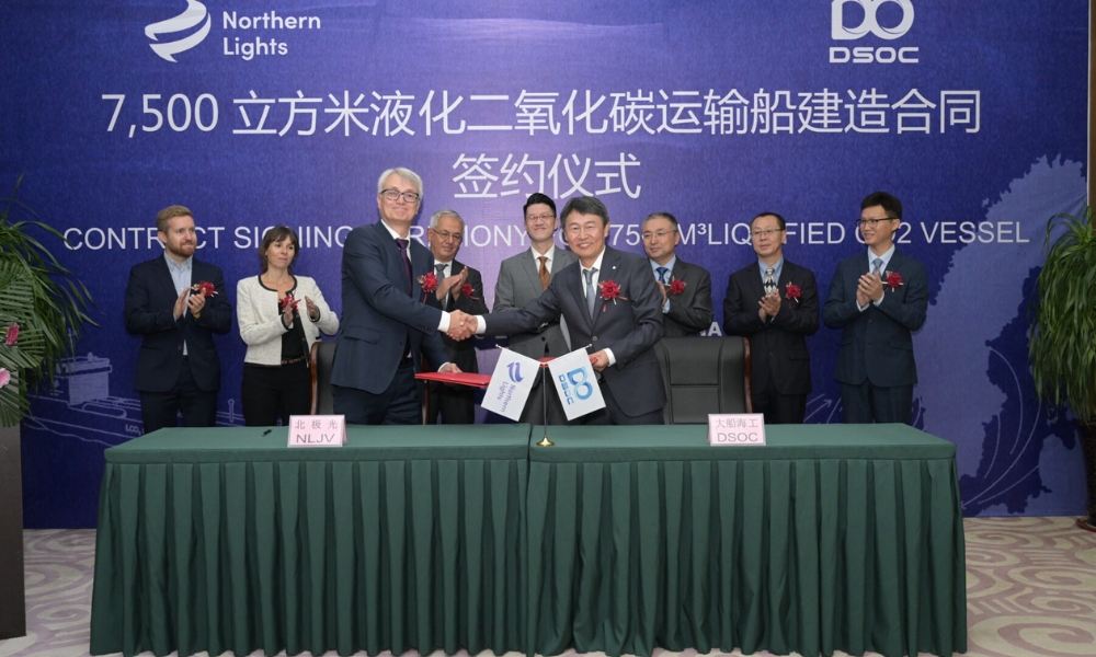 Northern Lights orders third LNG-fuelled CO2 vessel from Dalian Shipbuilding Offshore