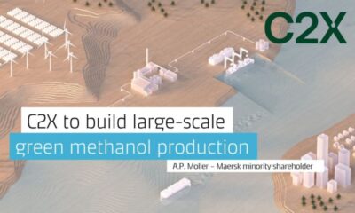 Offshore Energy A.P. Moller Holding-backed C2X to produce over 3 mln tonnes of green methanol by 2030 C2X, a new, independent company, backed by A.P. Moller Holding, the controlling shareholder of the A.P. Moller – Maersk, one of the world's... .3 days ago