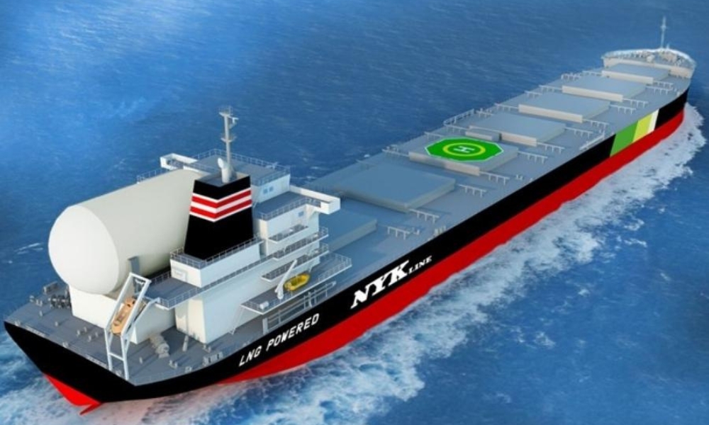 nyk line lng fuelled vessel