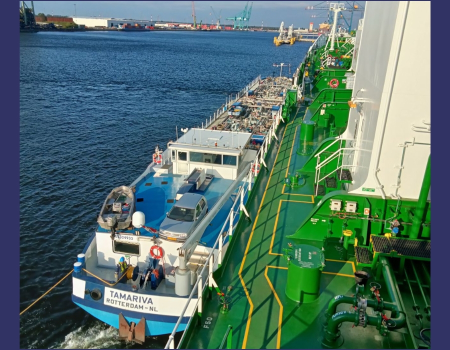 Port of Antwerp-Bruges enters milestone with first methanol bunkering operation 26 273