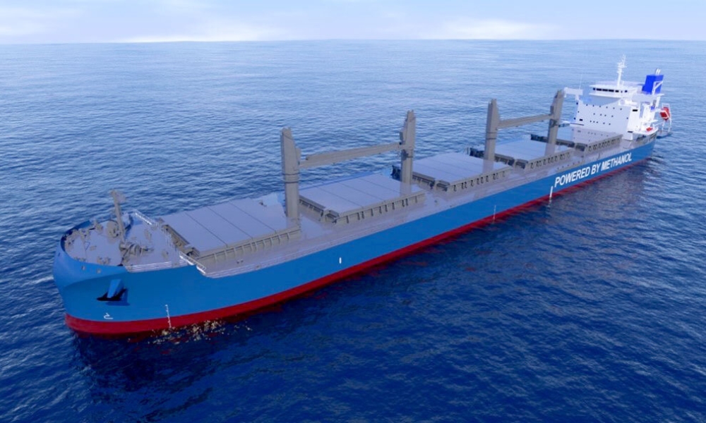 Kambara Kisen orders methanol dual-fuel bulker from Tsuneishi Shipbuilding 29 Kambara Kisen orders methanol dual-fuel bulker from Tsuneishi Shipbuilding