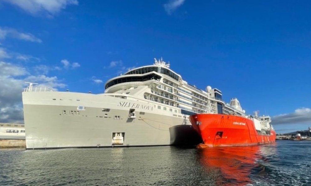 Shell achieves milestone with first LNG bunkering of cruise ship in Gibraltar
