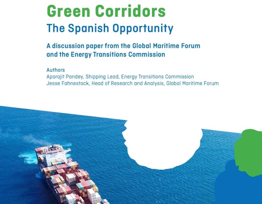 GMF and ETC paper discuss “Green Corridors” for zero-emission shipping 26 3 4