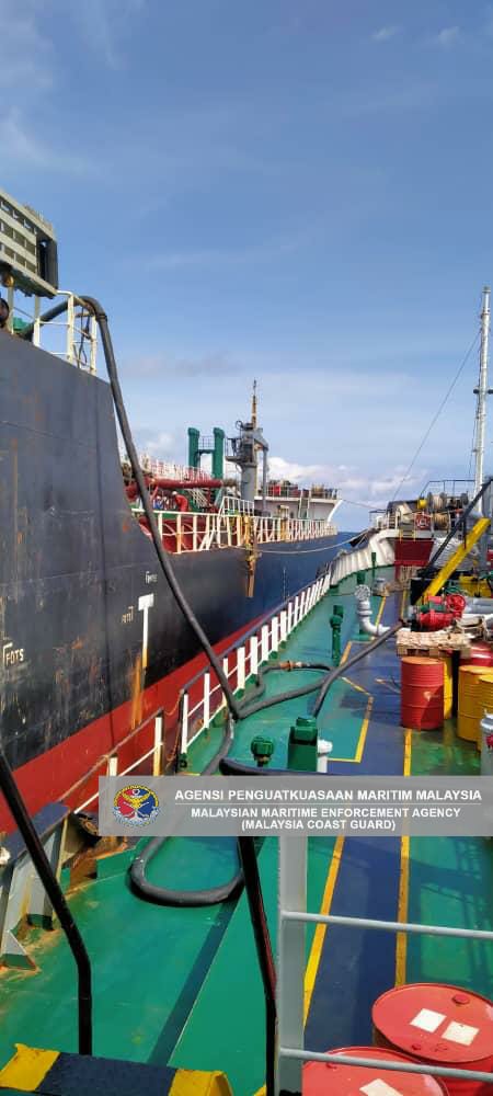 Malaysia: MMEA detains Penang and Panama registered tankers for illegal fuel transfer 28 324025414 831186337949210 3883131112428279239 n