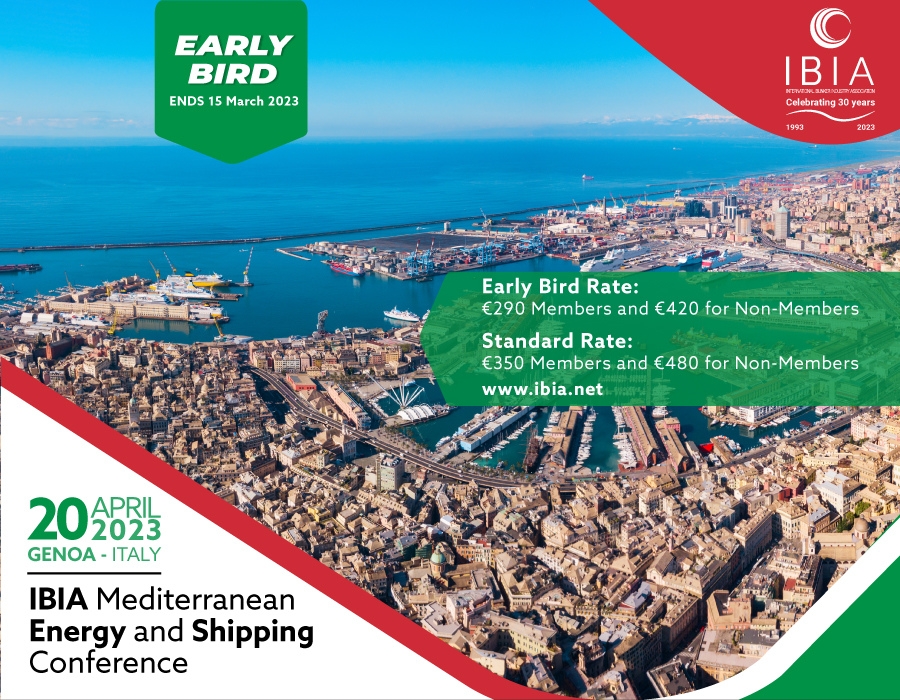IBIA Mediterranean Energy and Shipping Conference to hold discussions on bunker industry 26 56 1