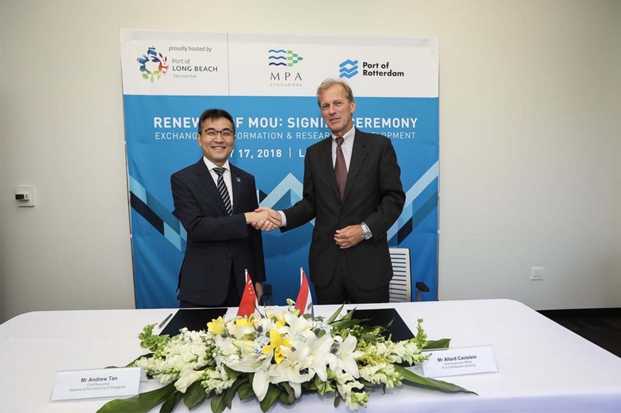 Singapore: MPA renews Information Exchange and R&D MOU with Port of Rotterdam Authority 26 5b5039fe3f2a2 1531984382