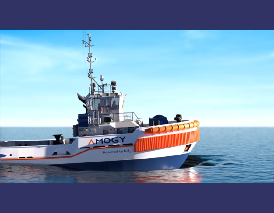 Amogy retrofits tugboat built in 1957 with ammonia-to-power system 26 68 1