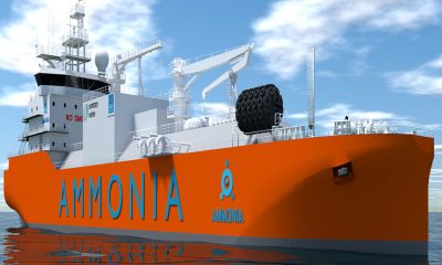 Ammonia Bunkering Vessel Sembcorp Marine LMG Marin Design