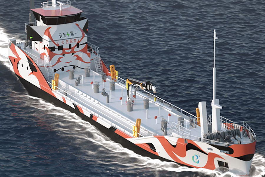 Asahi electric tankers
