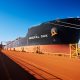 BHP iron ore ship