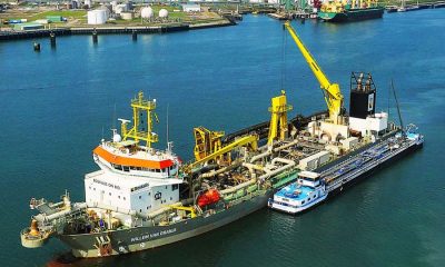 Boskalis takes delivery of largest bio fuel consignment to support upcoming dredging projects