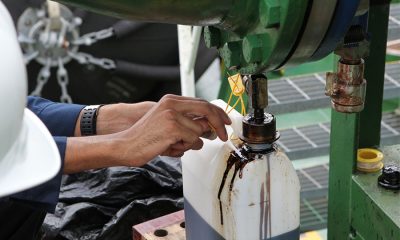 Bunker fuel sampling