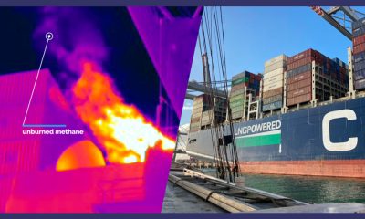 CMA CGM infrared methane 1