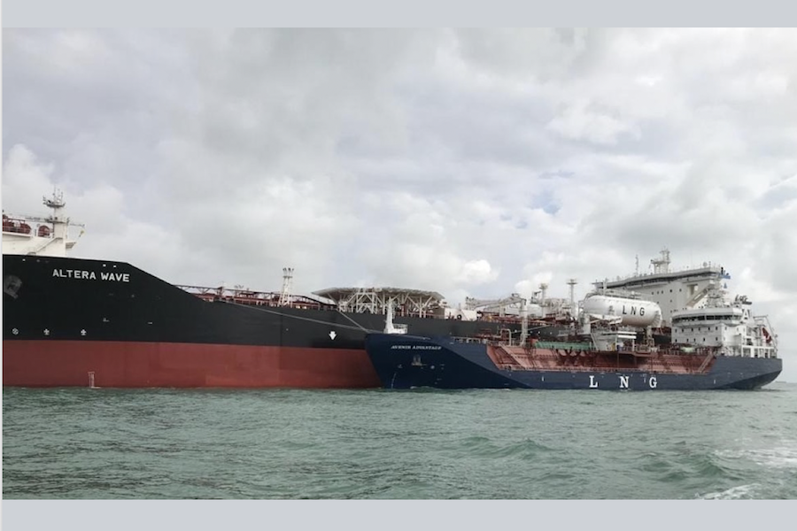 CRYO LNG bunkring av Altera Wave