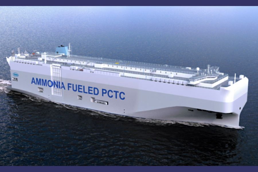 CSSC ammonia fuelled PCTC
