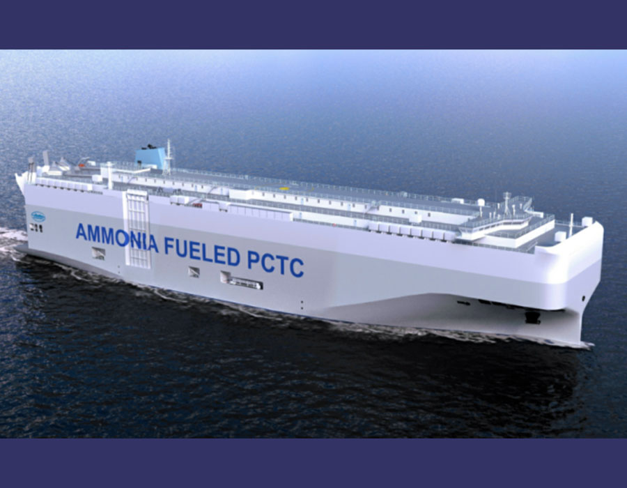 CSSC ammonia fuelled PCTC